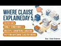 SQL WHERE Clause Explained Filter Data Like a Pro Day 5