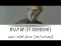 'STAY UP' Baekhyun (ft.Beenzino) color coded lyrics (han/rom/eng)