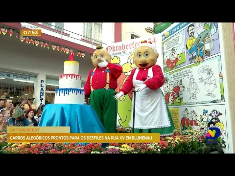 Oktoberfest: maior festa alemã das Américas começa nesta quarta-feira em Blumenau