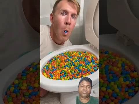 Asmr  skittles eating show
