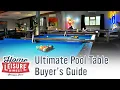 The Ultimate Pool Table Buyer s Guide
