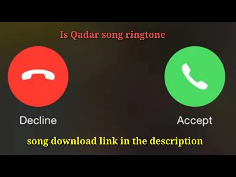 Download MP3 Is Qadar song ringtone /yt song