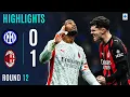 INTER-MILAN 0-1 | HIGHLIGHTS | Pulisic and Maignan The Heroes For Milan | Serie A 2025/26