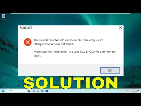 Download MP3 DllRegisterServer Was Not Found in Windows 11/10 [Solution]