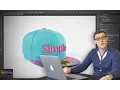 How to make a SnapBack Cap Mockup with a PSD Template