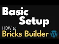 Basic Setup - Fonts Colors and Sizes