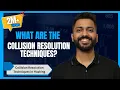 L-6 2 Collision Resolution Techniques in Hashing What are the collision resolution techniques