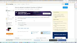 python-Reload a function or class in a package