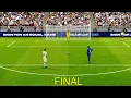 FINAL Euro 2020 Penalty Shootout - ITALY vs ENGLAND | Wemblay London | eFootball PES 2021
