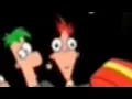 Phineas and Ferb but only when they look at camera