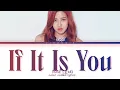 Download Lagu [THROWBACK] ROSÉ If It Is You (너였다면) (COVER) Lyrics (Color Coded Lyrics)