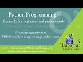 Python program to print Prime numbers in a given range and its count Prime numbers count in python