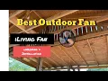 Best Outdoor Fan iLiving Fan Unboxing Installation