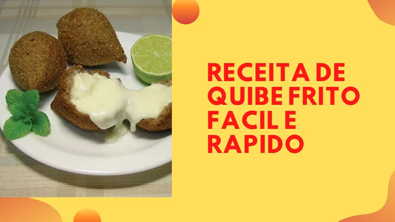 RECEITA DE KIBE (QUIBE) DELICIOSO E FÁCIL. 