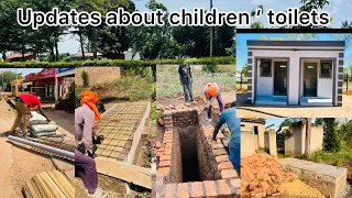  UPDATES ABOUT CHILDRENS TOILET @jamesyang9271 ,apparently we need $250 to buy more bricks & cement 