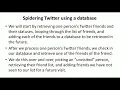 Spidering Web Crawelling Twitter Friends using Python twurl - Python Tutorial by Mahesh Huddar
