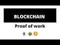 blockchain python proof of work