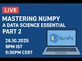 Mastering NumPy A Data Science Essential Part 2