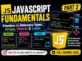 JavaScript Fundamentals Part 2 Primitive vs Reference Types Arrays Objects JS Course 2026