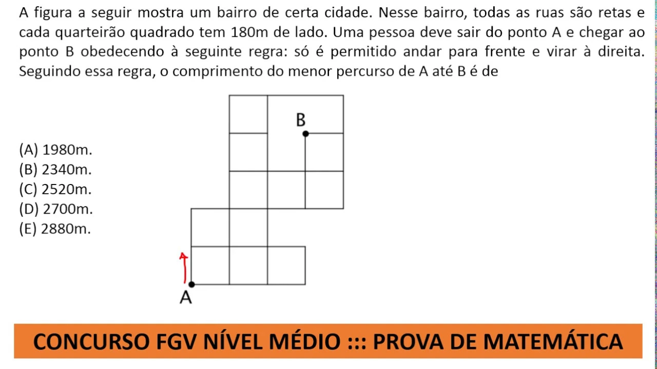 Raciocínio Lógico Prova de Matemática #FGV Concurso Agente Educador I Q29