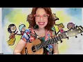 CALI ROSE & THE CC STRUMMERS - GREAT ADVENTURE (KIMBERLY AKIMBO) - SLOWER UKULELE PLAY & SING ALONG