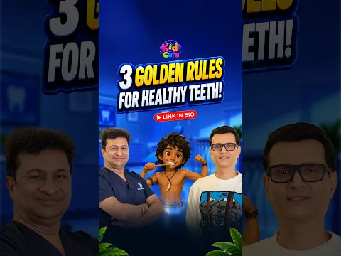 3 Golden Rules for a Healthy Smile!😬#oralcare #podcast #parenting @KIDCAFEE   ​