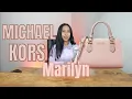 MICHAEL KORS Marilyn Small Color-Block Saffiano Leather Messenger Bag Unboxing