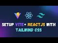 Setup react project env with tailwind CSS using Vite React Project Setup on Mac M1 codewithalpha