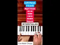 Interstellar Theme - Cornfield Chase EASY PIANO TUTORIAL With Letter Notes