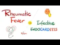 Download Lagu Rheumatic Fever vs. Infective Endocarditis - Comparison - Cardiology Series