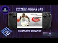 College Hoops 2K6 PCSX2 - Steamdeck Gameplay - SteamOS