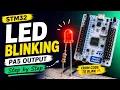 STM32 LED Blinking using PA5 GPIO Register Level Programming STM32F446RE Tutorial