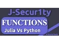Julia Vs Python Tutorials - Functions