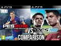 PES 2018 VS PES 2008 PS3