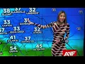 Ella Dorsey GRIPPED by SKINTIGHT dress HYPING Winter Weather 26
