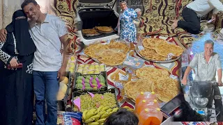 صباحيه العروسه في عليتنا تختلف وكلمتين ل ام العروسه الناس لازم تعرف الا عملتيه  دندنها