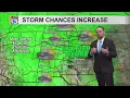 Rain and storm chances continue for parts of New Mexico through the end of the week