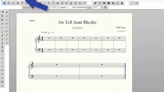 Simple Entry - Pointing and Clicking Notes with a Mouse