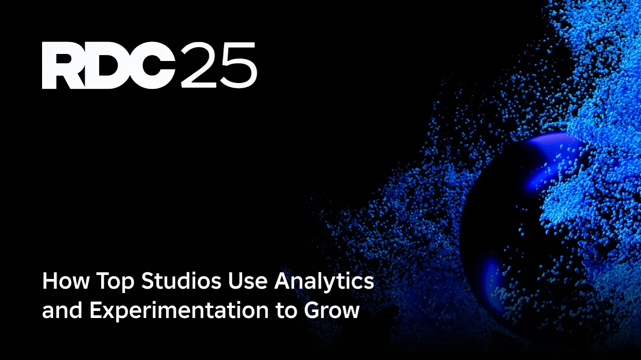 How Top Studios Use Analytics and Experimentation to Grow | RDC 2025: video thumbnail