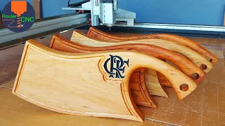 Atualização do projeto tábua cutelo/ Router CNC