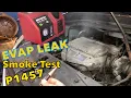 Honda Pilot P1457 evap control system leak evap canister area part 1 of 2