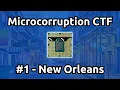 Microcorruption Embedded Security CTF - New Orleans