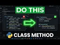 Class Method Explained classmethod in Python with Real-World Examples Beginner to Advanced