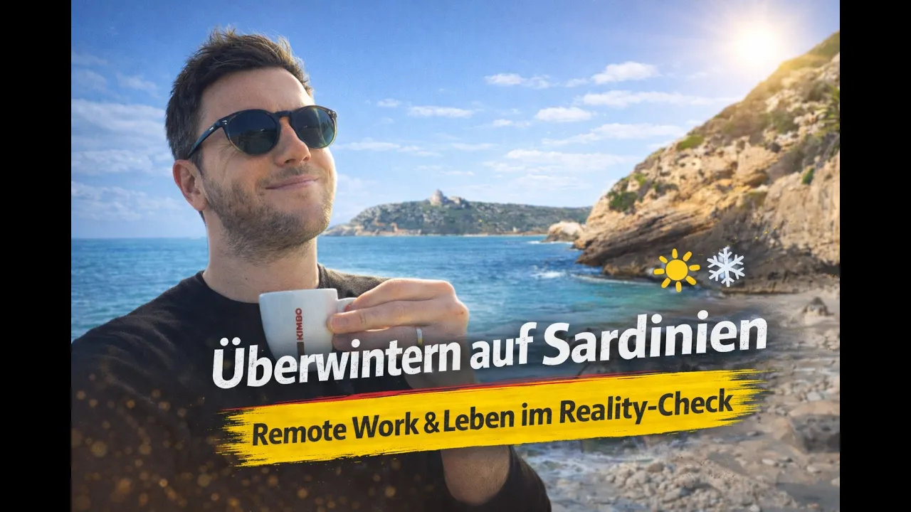 Remote Work auf Sardinien im Winter - lohnt sich die Flucht aus Berlin?