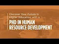 Explore UT Tyler s Ph D in Human Resource Development - Higher Education Leadership Specialization