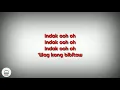 Sumayaw Sa Indak - Nadine Lustre | Pio Balbuena | Shehyee | Lyrics |