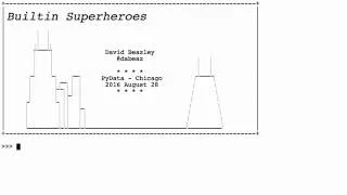 Builtin Superheroes Screencast