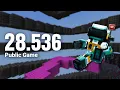 Hive Gravity in 28 536s Public Game