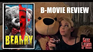 bearry 2021 sarah french killer teddy bear horror b movie review