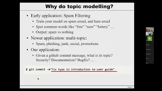 CSS Workshop Series LDA Topic Modeling by Ben Reaves from Metabob
